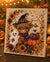 Halloween Pearl Art DIY Kit 5D Bead Craft Set Highland Cattle color