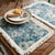 Jacquard Floral Placemat with Cotton Tassel Fringe Table Mat studio packshot