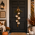 Hanging Swag Rustic White Pumpkin Thanksgiving Door Decor lifestyle scene