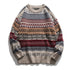 Obsession Bear Costume Patterned Knit Sweater for Halloween front view