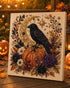 Halloween Pearl Art DIY Kit 5D Bead Craft Set Raven Dark Forest color