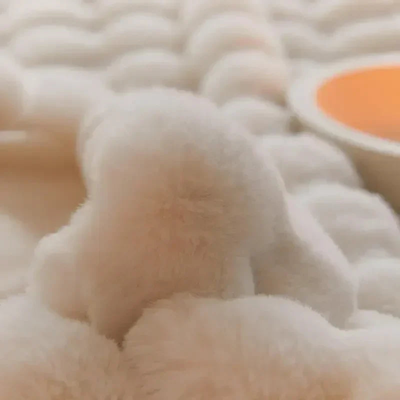 Throw Warm Blankets Faux Fur Plush Reversible studio packshot