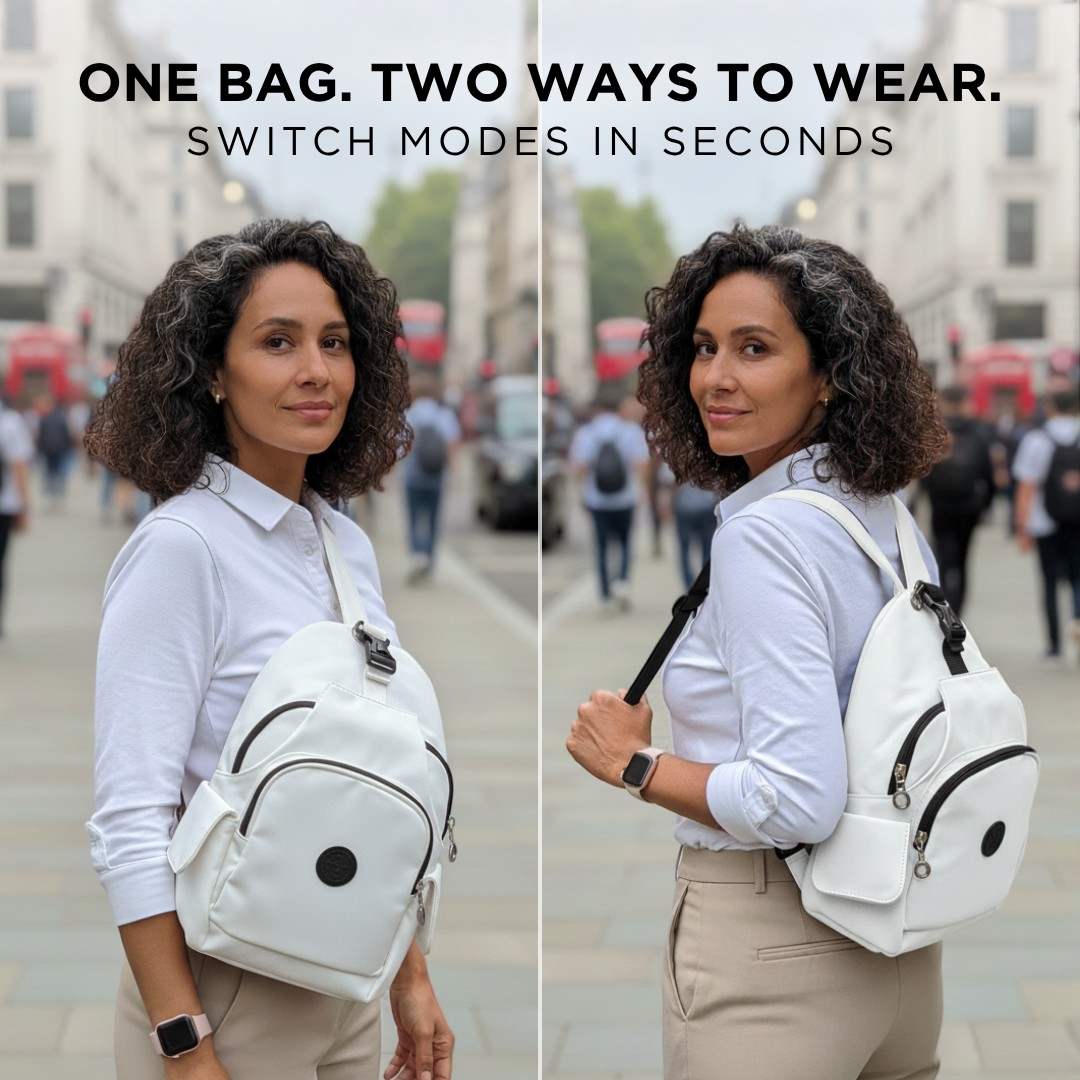 Anti-Theft Crossbody Bag – Lightweight & Convertible – Perfect for Travel 2