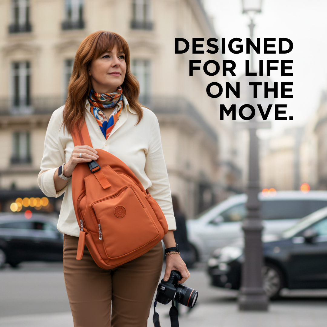 Anti-Theft Crossbody Bag – Lightweight & Convertible – Perfect for Travel 4