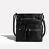 Black Shoulder Bag – Stylish & Functional – Multi-Pocket Design for Women 0