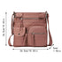 Black Shoulder Bag – Stylish & Functional – Multi-Pocket Design for Women 8