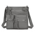 Black Shoulder Bag – Stylish & Functional – Multi-Pocket Design for Women 9