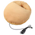 Electric Foot Warmer USB Heated Plush Cushion Camel color
