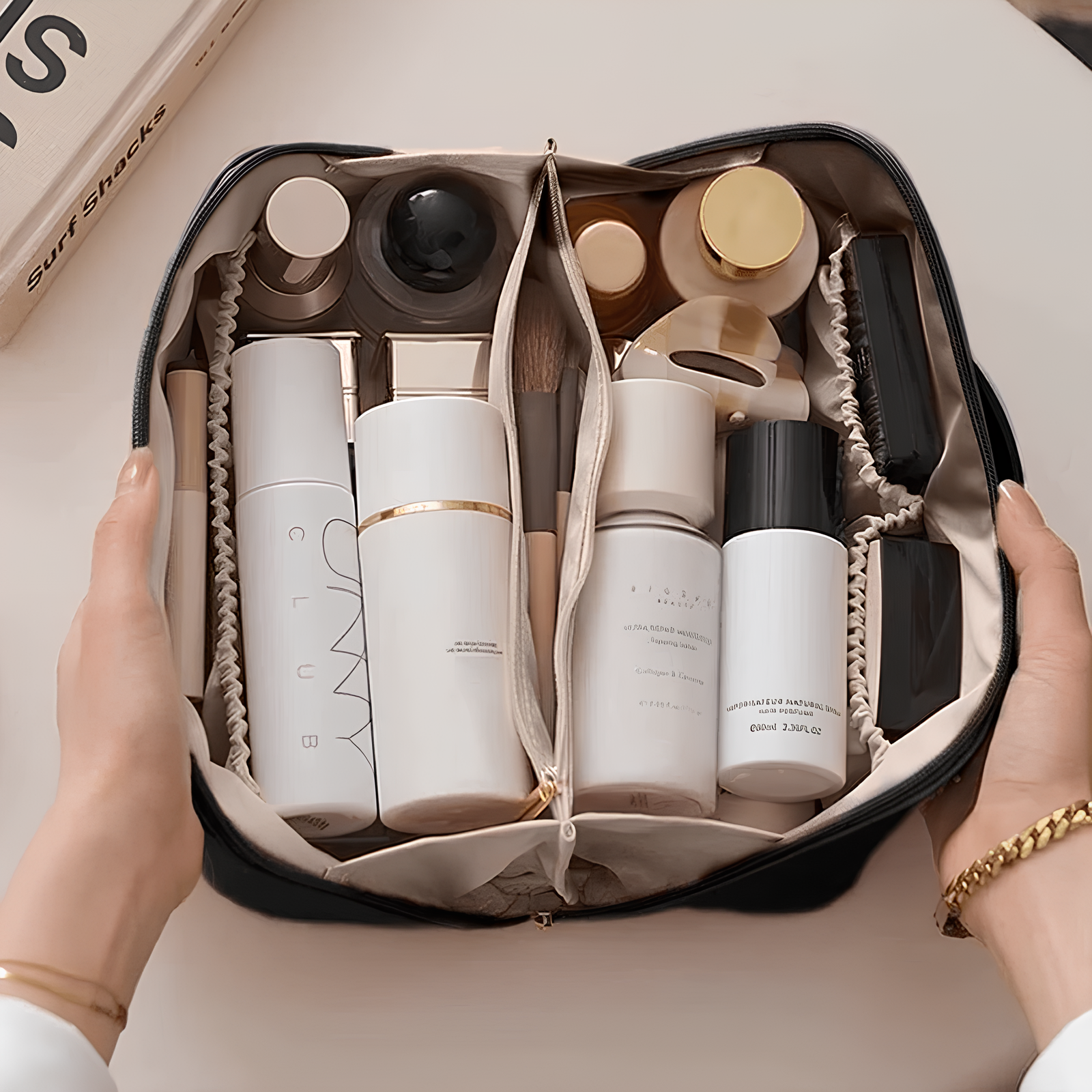 Cosmetic Bag – Organized & Travel-Friendly – Ideal Makeup & Toiletries Case 2