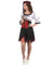 Womens Pirate Costume Dress with Headscarf and Corset lifestyle scene