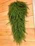Fall Decoration for Porch 32 Inch Green Teardrop Swag in use