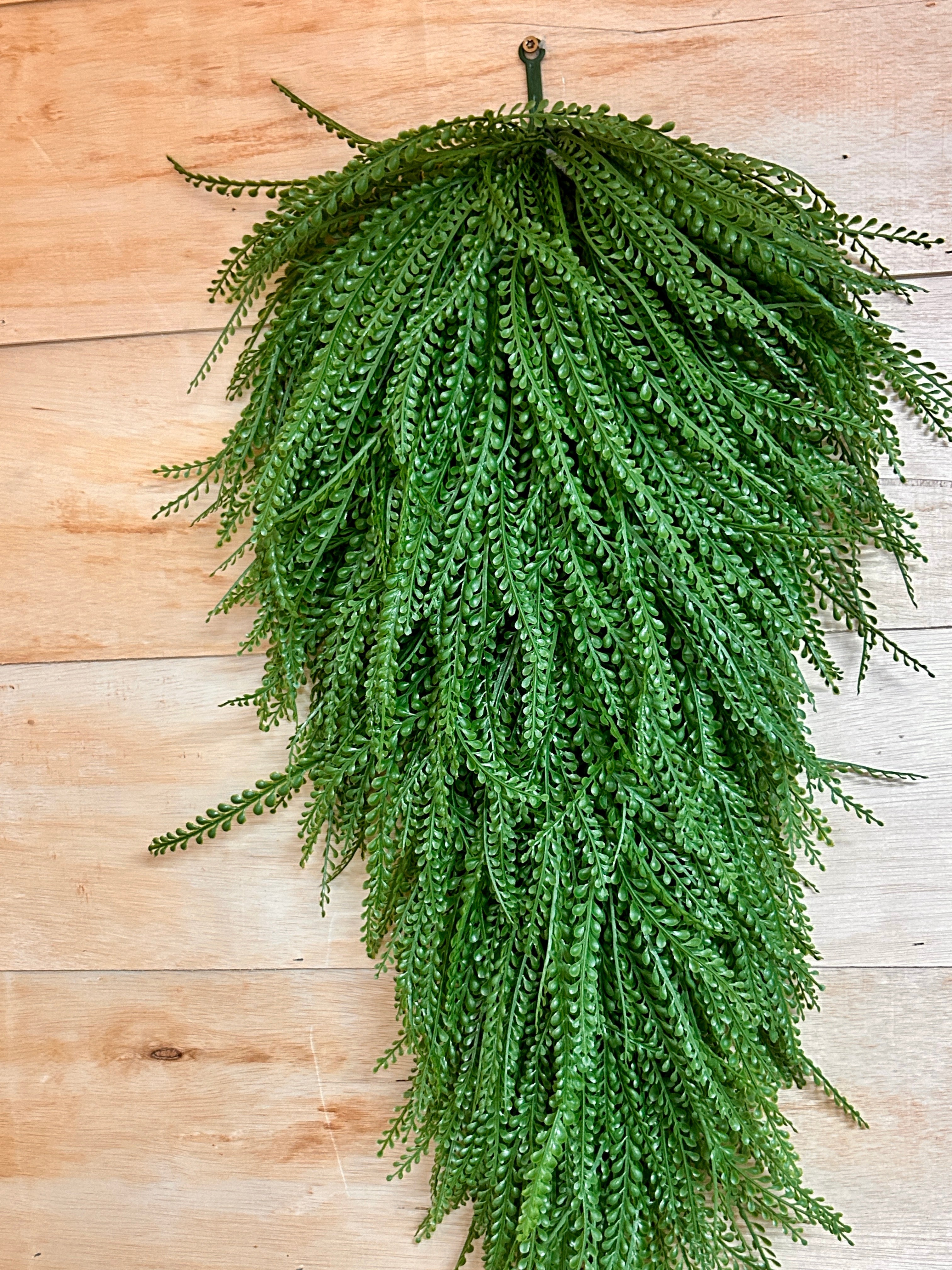 Fall Decoration for Porch 32 Inch Green Teardrop Swag studio packshot