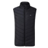 Unisex Heated Vest USB Multi Zone Heating Lightweight Black color