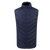 Unisex Heated Vest USB Multi Zone Heating Lightweight Navy Blue color