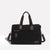 Men's Canvas Duffle Bag with Multiple Compartments and Adjustable Strap 1