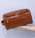 Men's Compact Travel Toiletry Bag with Water-Resistant Exterior 10