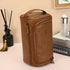 Men's Compact Travel Toiletry Bag with Water-Resistant Exterior 8