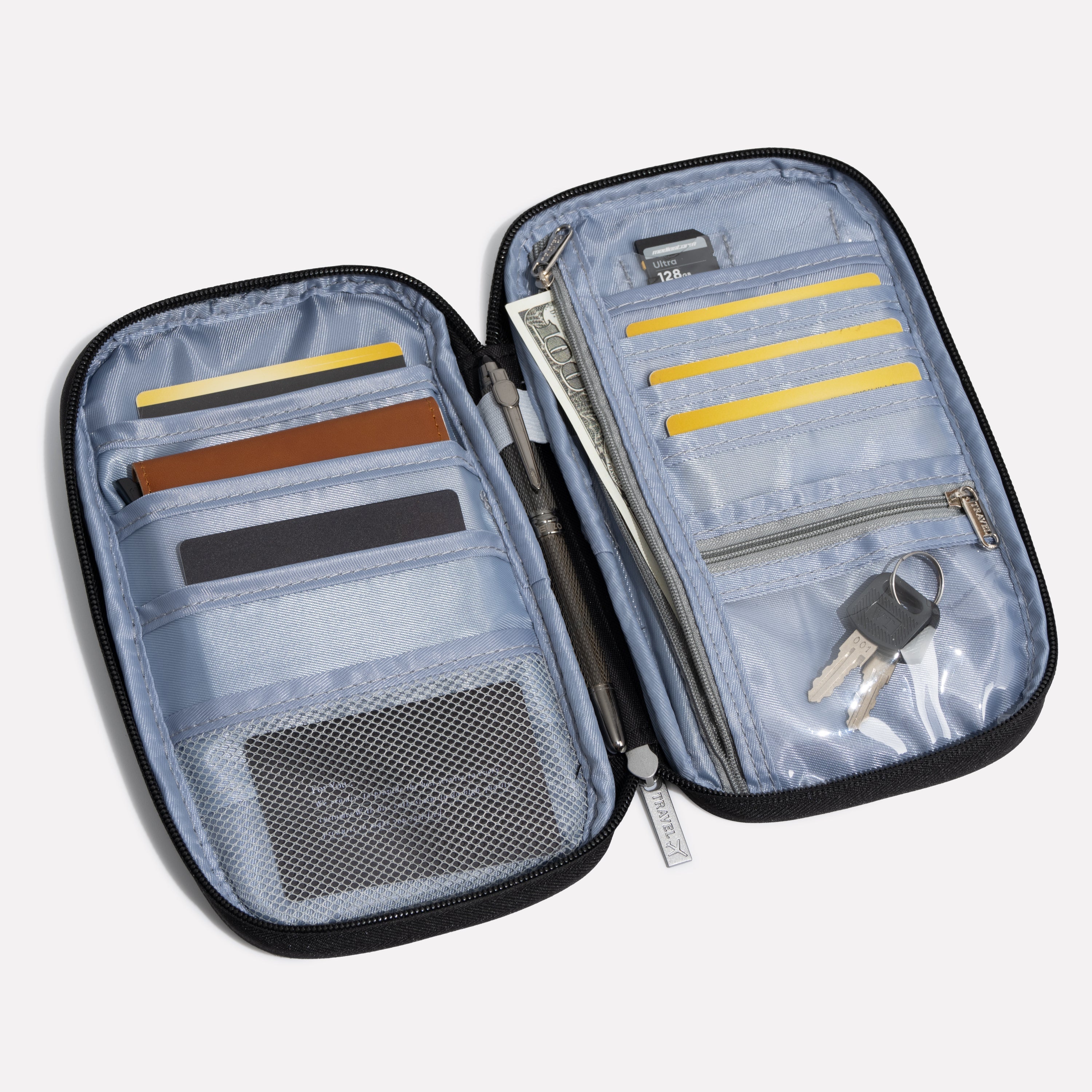 Passport Wallet – RFID Blocking & Water-Resistant – Holds 4+ Passports and Travel Essentials 2