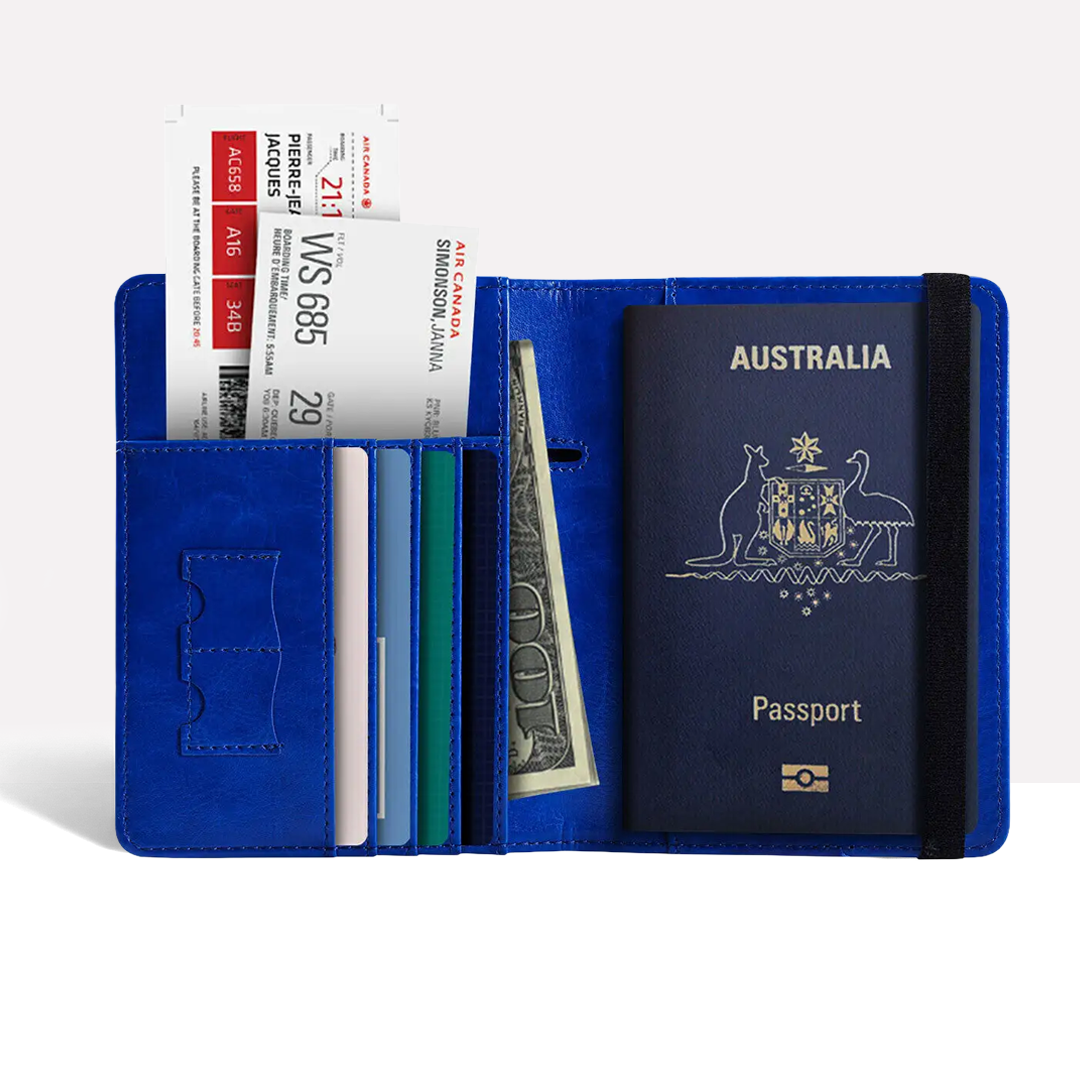 Passport Wallet – RFID Blocking & Water-Resistant – Organized Travel for Australian Passports 11