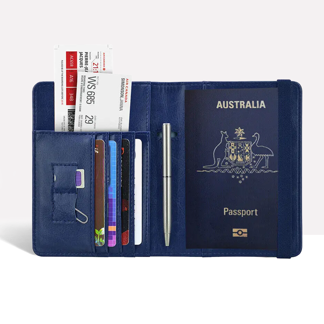 Passport Wallet – RFID Blocking & Water-Resistant – Organized Travel for Australian Passports 9