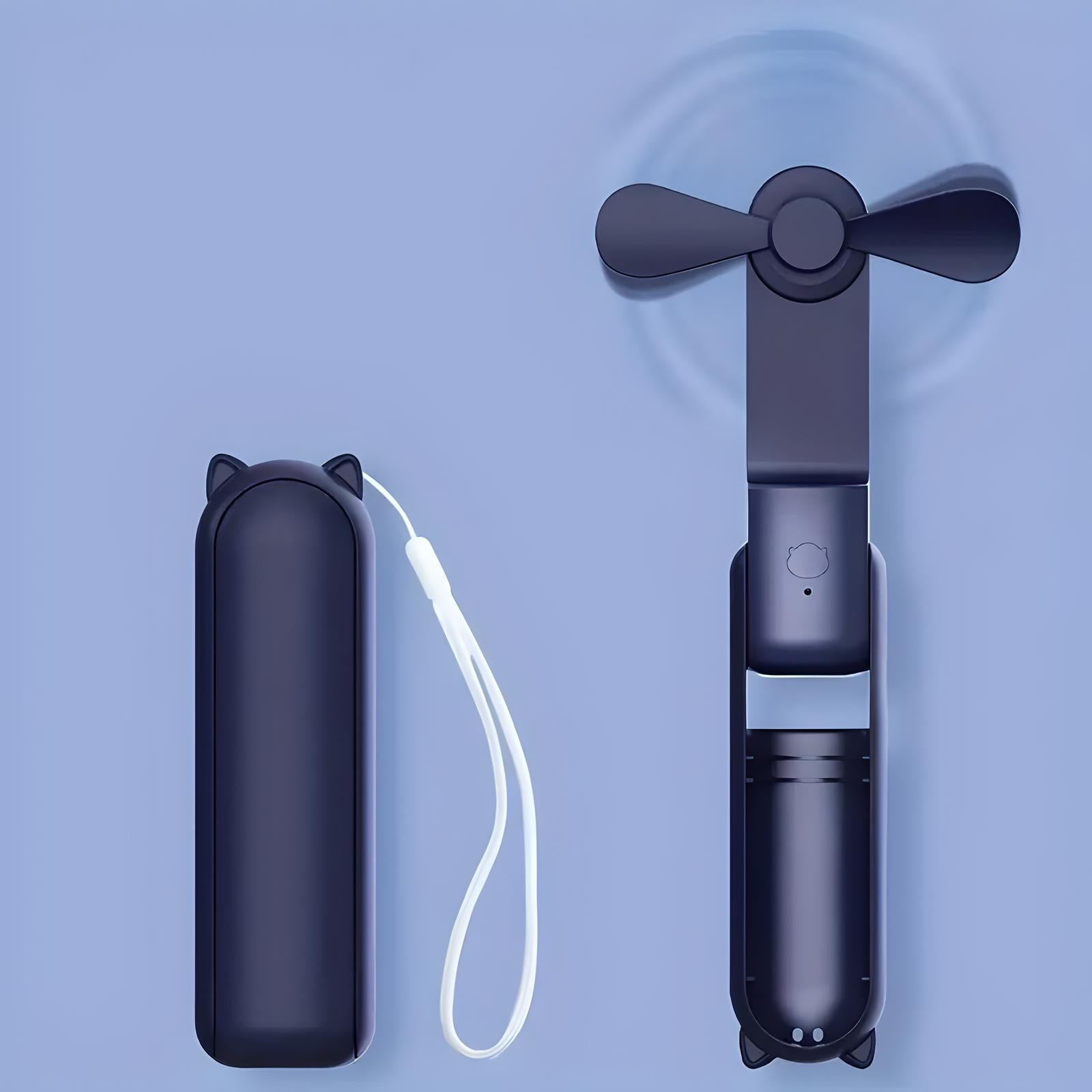 Portable Handheld Fan with Foldable Design and Adjustable Speed Settings 16