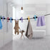 Portable Clothesline – Compact & Adjustable – Ideal for Travel with 12 Clothespins 7