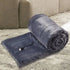 Electric Heated Blanket USB Soft Flannel Throw Grey color