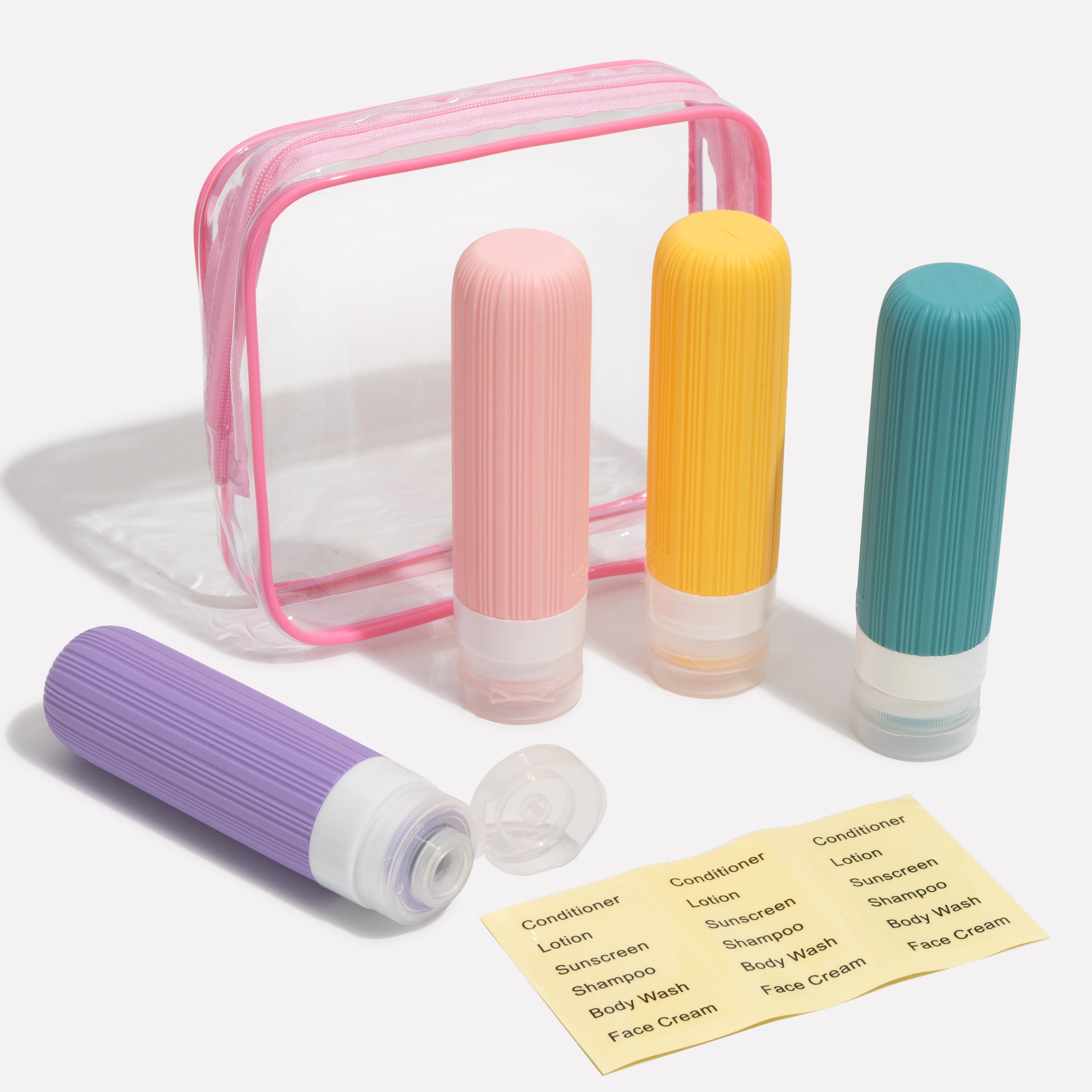 Travel Bottles for Toiletries – Leak-Proof & TSA-Approved – Compact Travel Size Containers 1