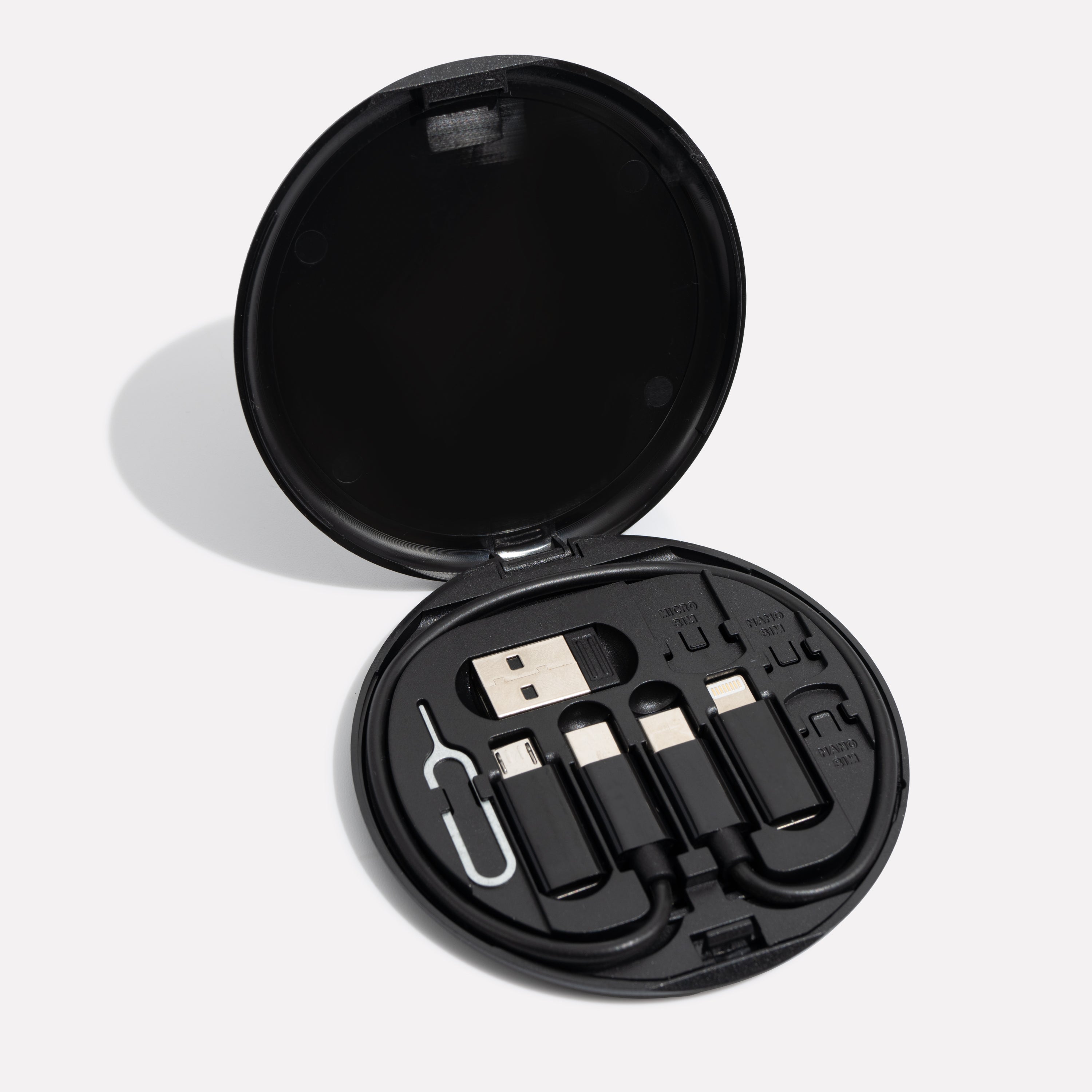 Travel Charger – 9-in-1 Compact Charging Solution – Includes SIM Card Ejector & Phone Stand 1