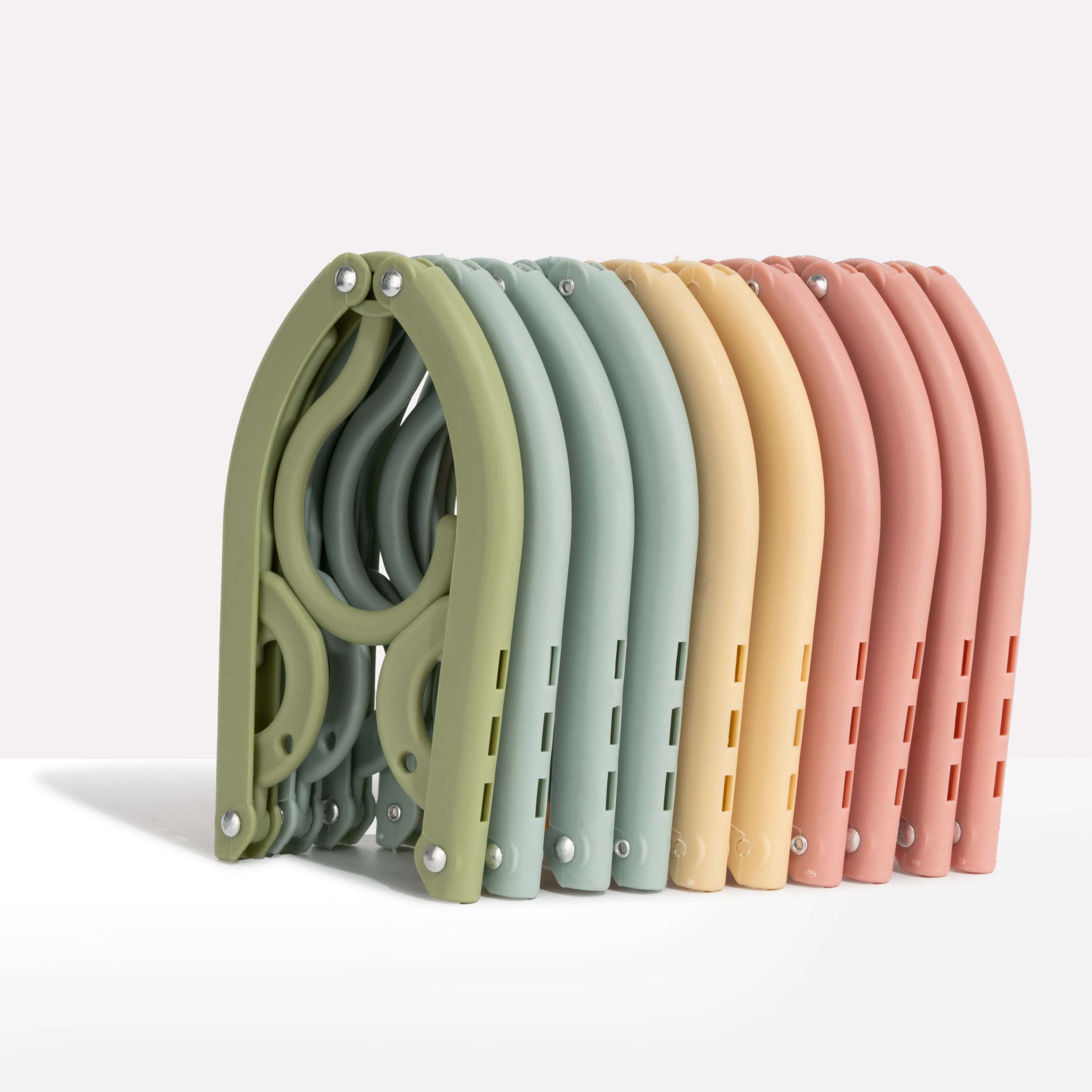 Travel Clothes Hangers – Compact & Foldable – 10-Piece Set for Space-Saving Organization 0
