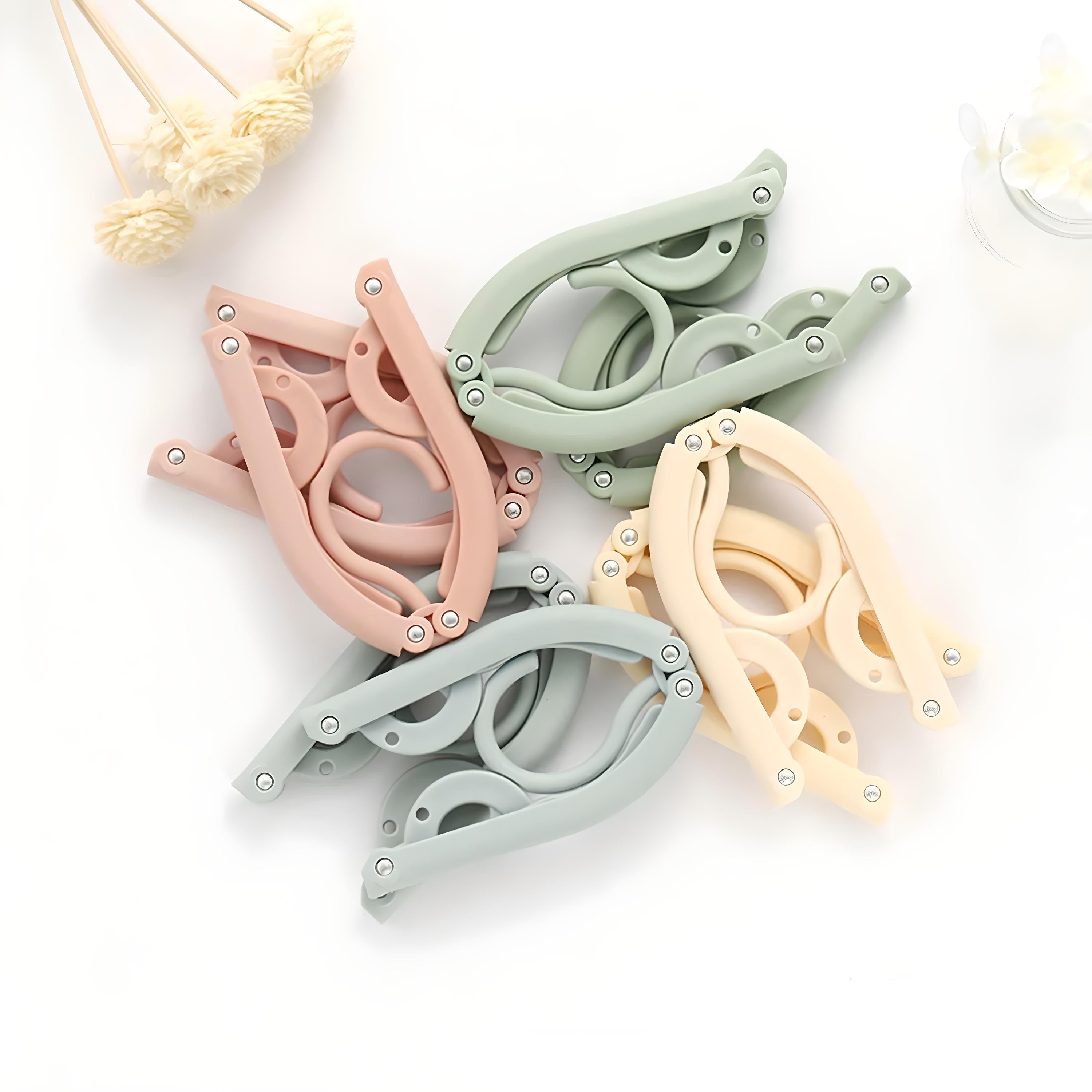 Travel Clothes Hangers – Compact & Foldable – 10-Piece Set for Space-Saving Organization 6