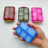 Unisex 10-Compartment Medicine Organizer with Labeled Pockets 11