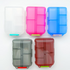 Unisex 10-Compartment Medicine Organizer with Labeled Pockets 12