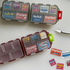 Unisex 10-Compartment Medicine Organizer with Labeled Pockets 9