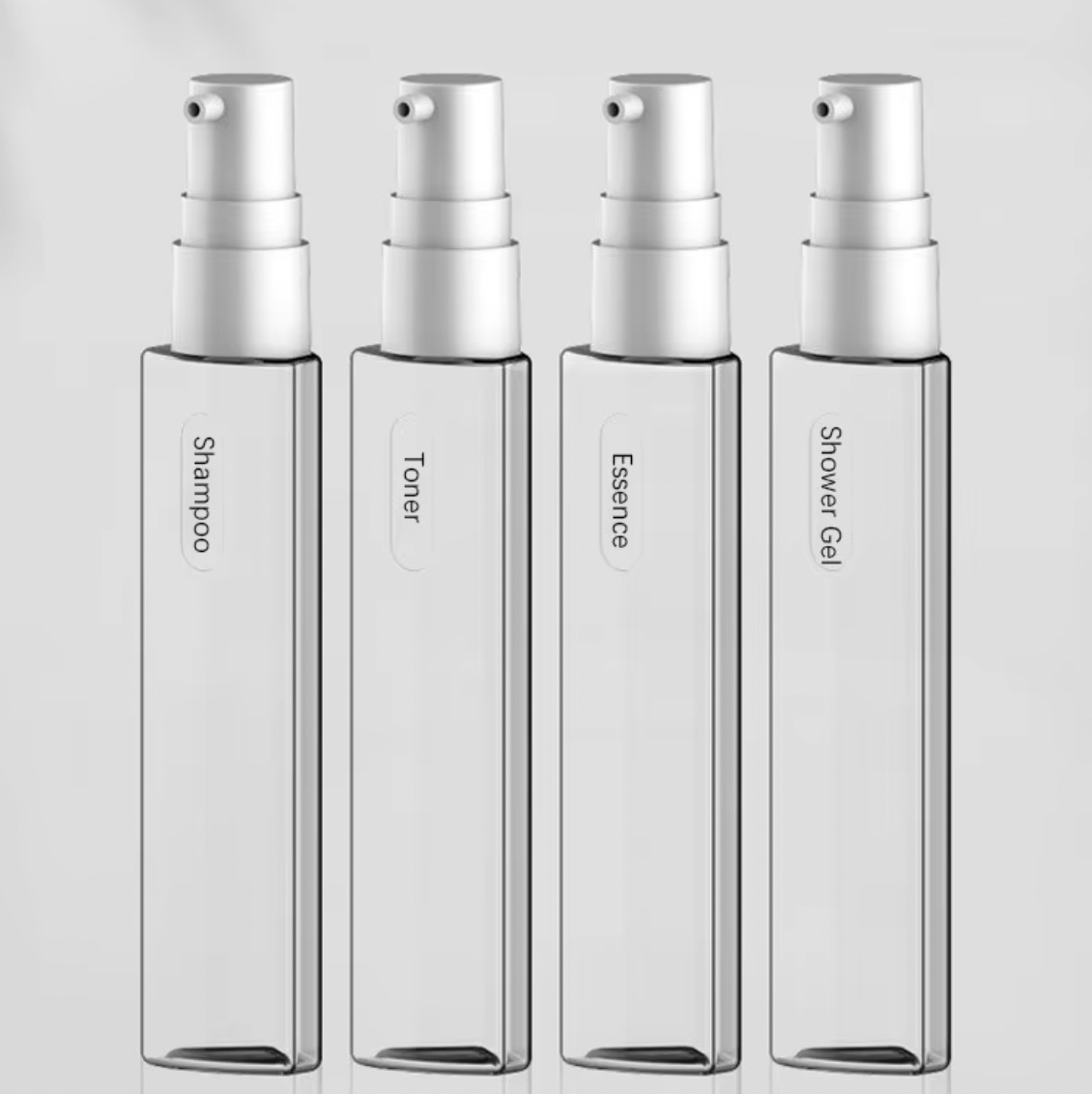 Unisex 4-Compartment Travel Bottle with Leak-Proof Seal 8