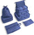 Unisex 8-Piece Packing Cube Set with Water-Resistant Exterior and Mesh Panels 16
