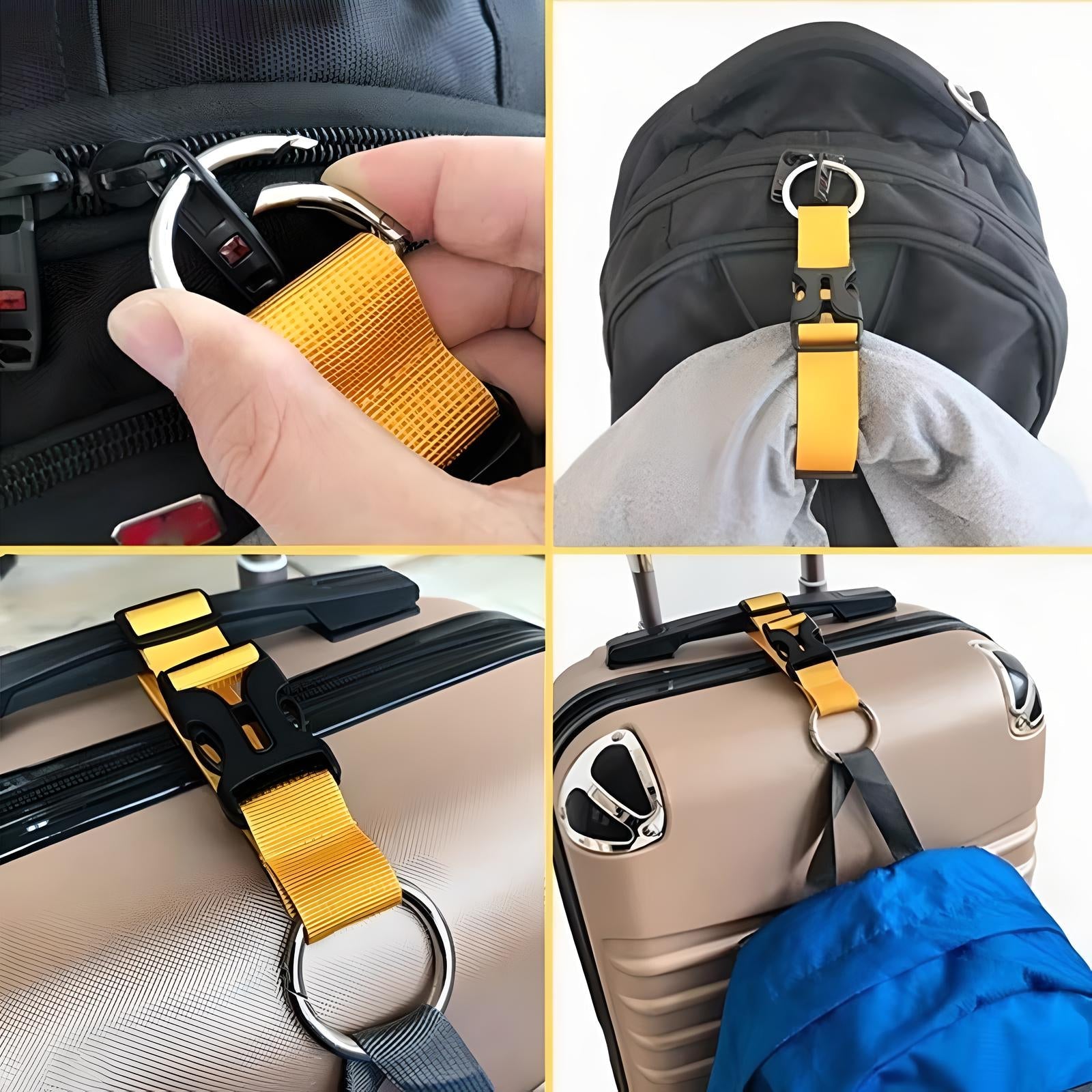 Unisex Adjustable Luggage Belt with Clip Buckle for Travel 5