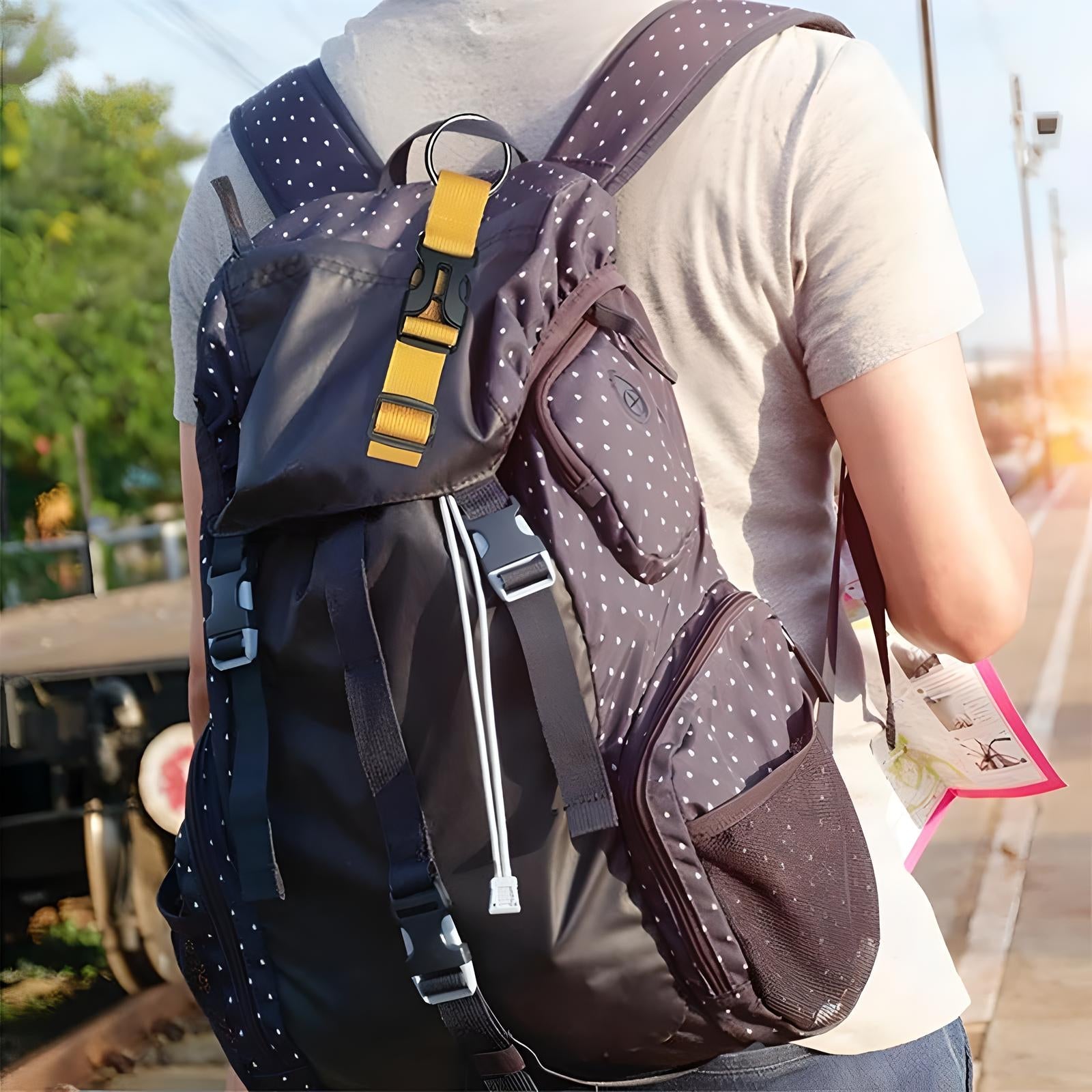 Unisex Adjustable Luggage Belt with Clip Buckle for Travel 8