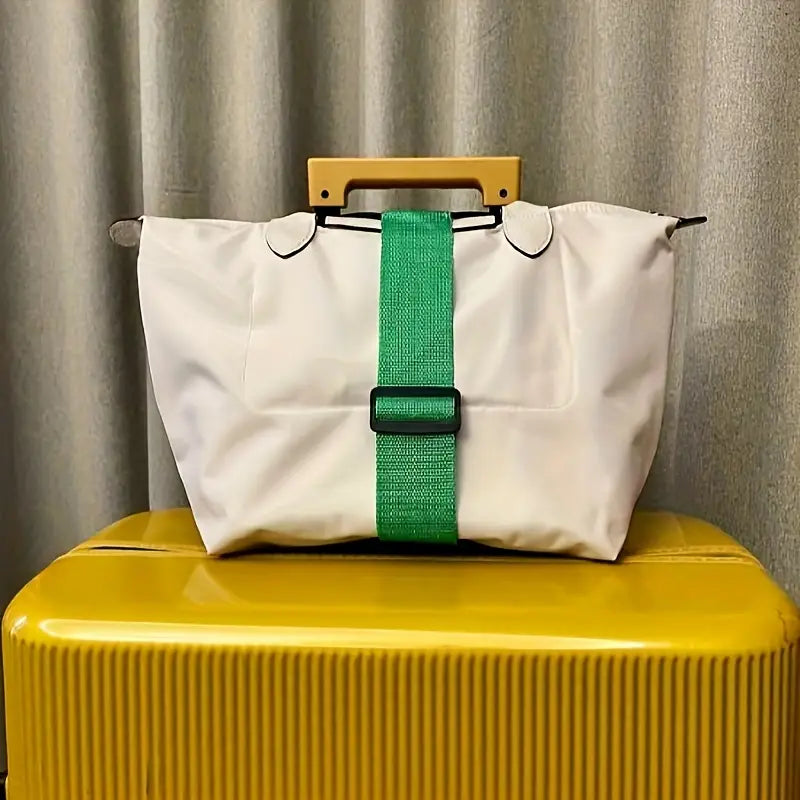 Unisex Adjustable Luggage Strap with Elastic Band and Hook Attachment 11