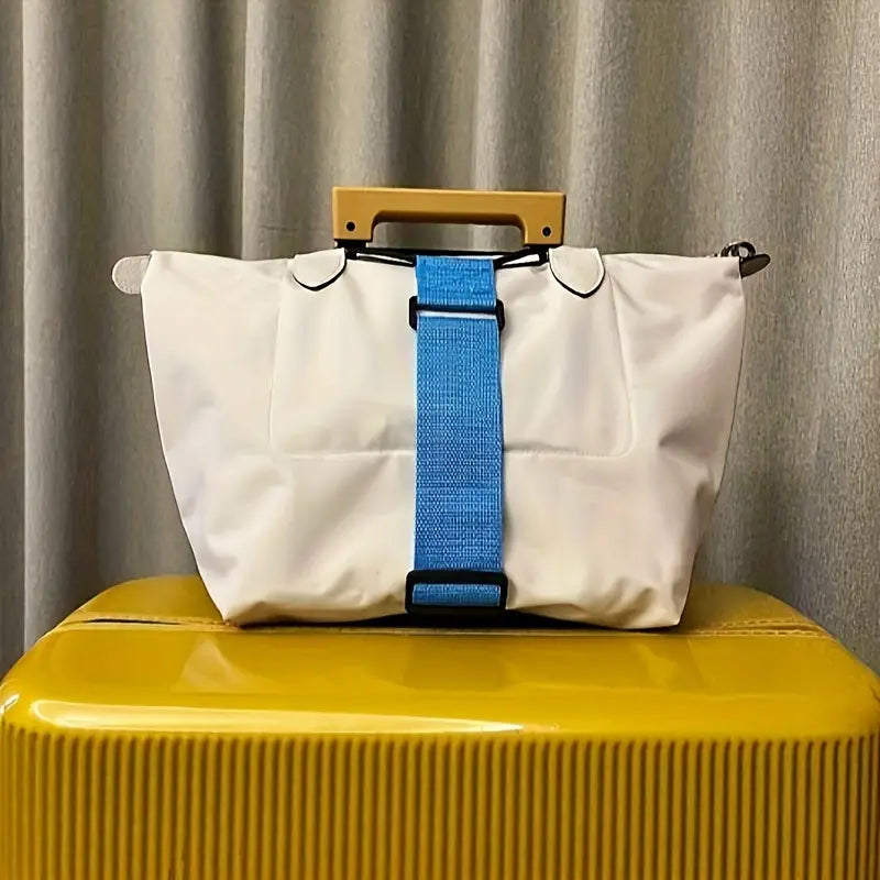 Unisex Adjustable Luggage Strap with Elastic Band and Hook Attachment 12
