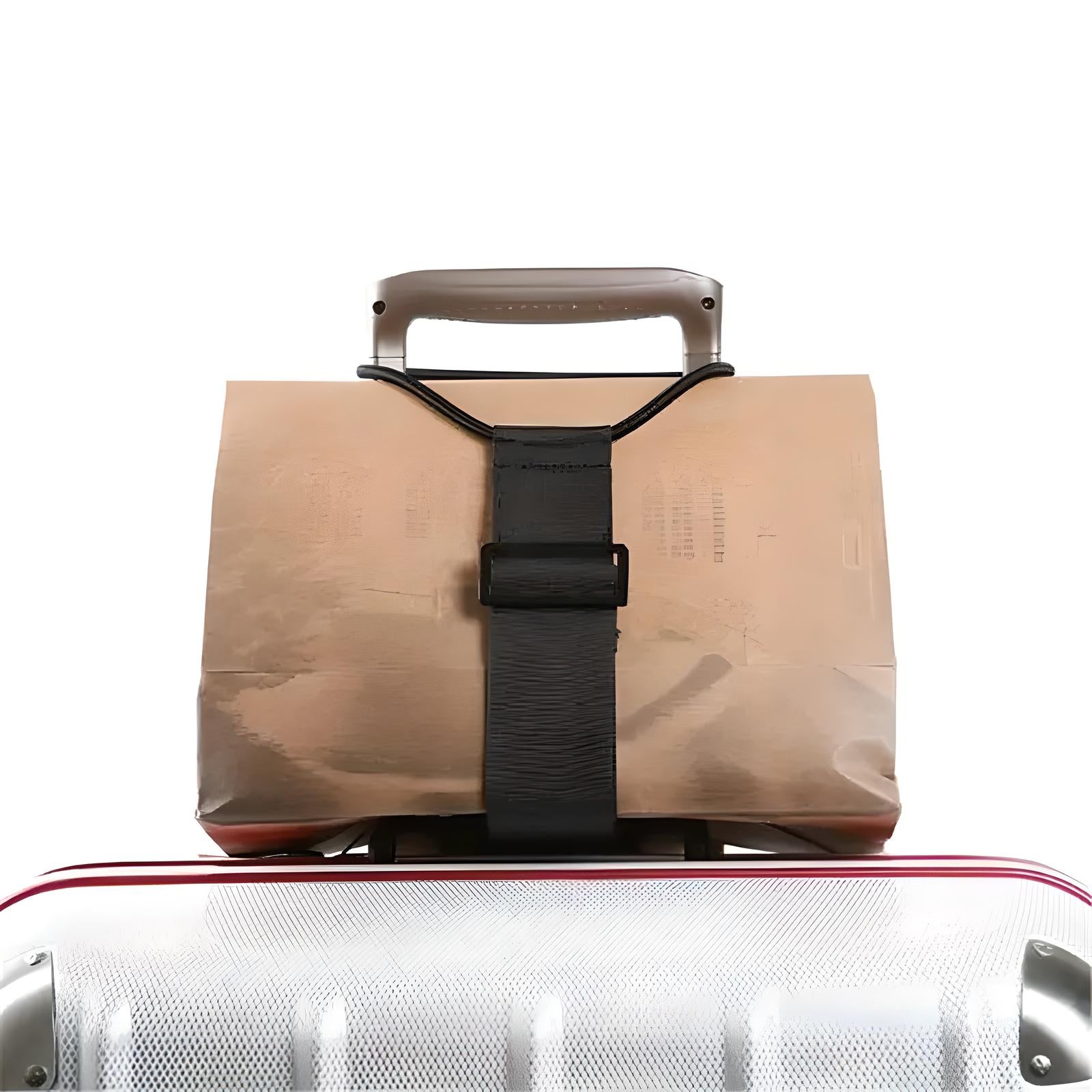 Unisex Adjustable Luggage Strap with Elastic Band and Hook Attachment 9