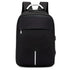 Unisex Anti-Theft Backpack with USB Port and Combination Lock 3