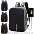 Unisex Anti-Theft Backpack with USB Port and Combination Lock 8
