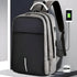 Unisex Anti-Theft Backpack with USB Port and Combination Lock 9