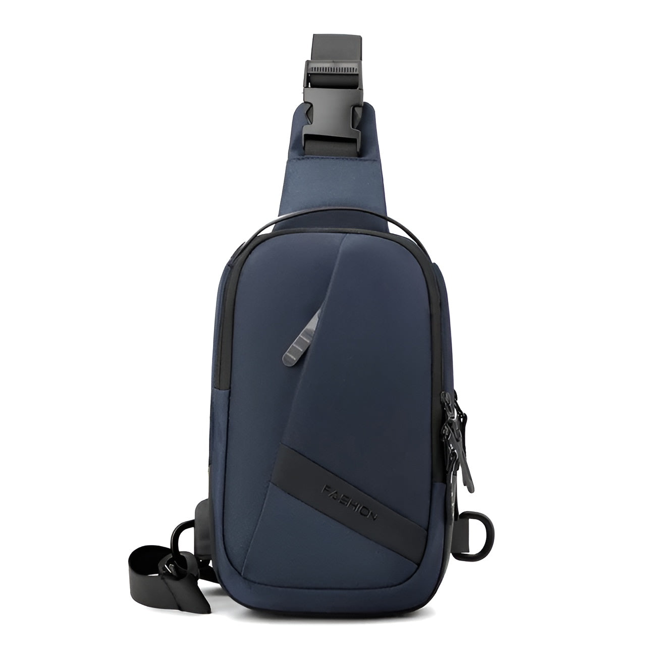 Unisex Anti-Theft Crossbody Chest Bag with USB Charging Port 10