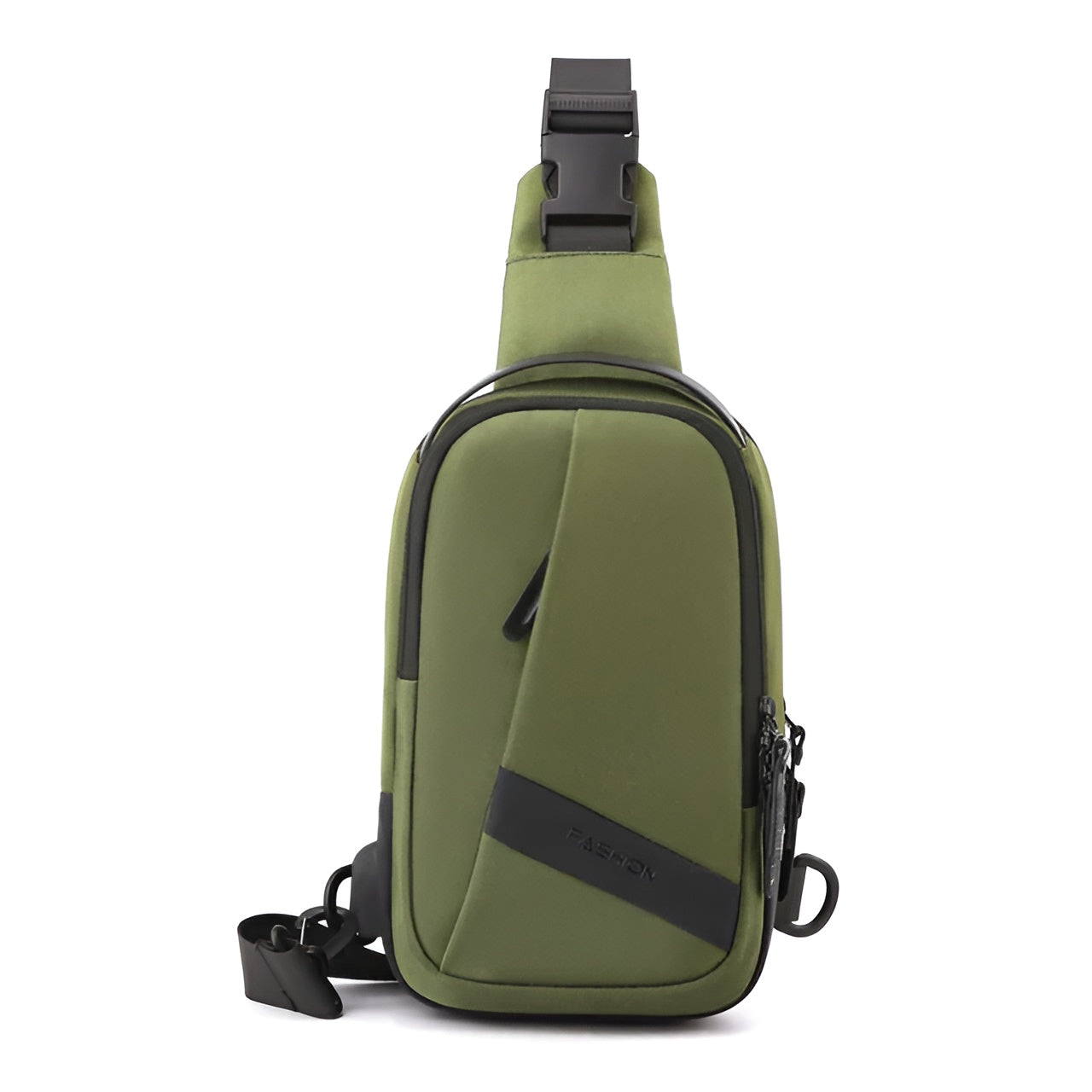 Unisex Anti-Theft Crossbody Chest Bag with USB Charging Port 12