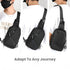 Unisex Anti-Theft Crossbody Chest Bag with USB Charging Port 6