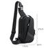 Unisex Anti-Theft Crossbody Chest Bag with USB Charging Port 9