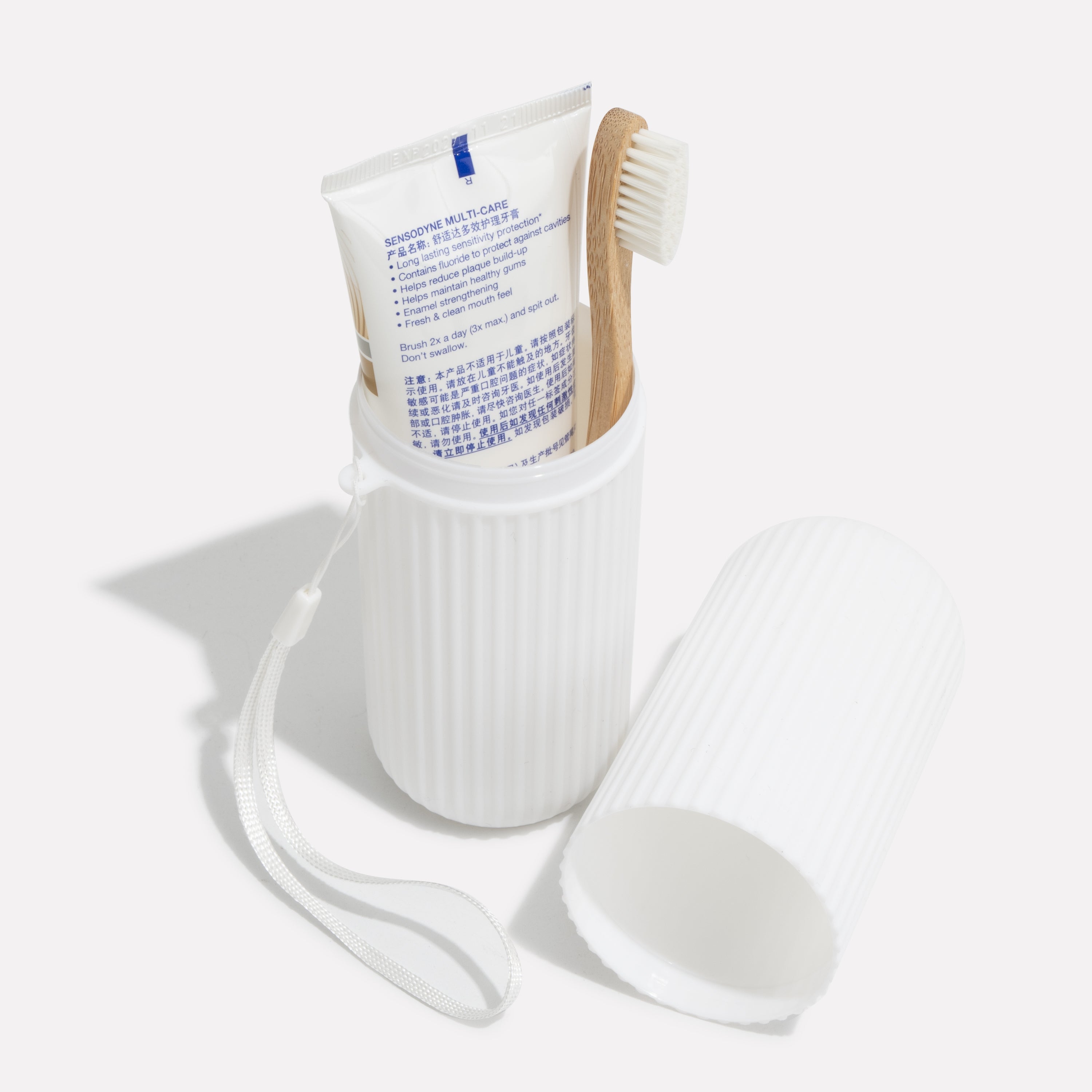 Unisex Compact Dental Storage Case with Compartments 2