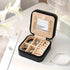 Unisex Compact Travel Jewelry Organizer Box with Padded Compartments 3